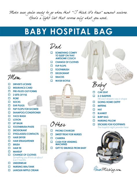 hospital bag essentials